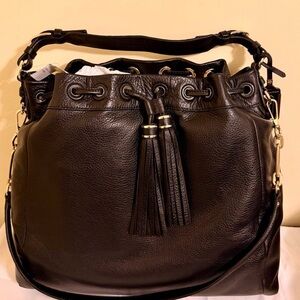 NWT Coach Madison Pinnacle Large Drawstring Shoulder Bag #26343